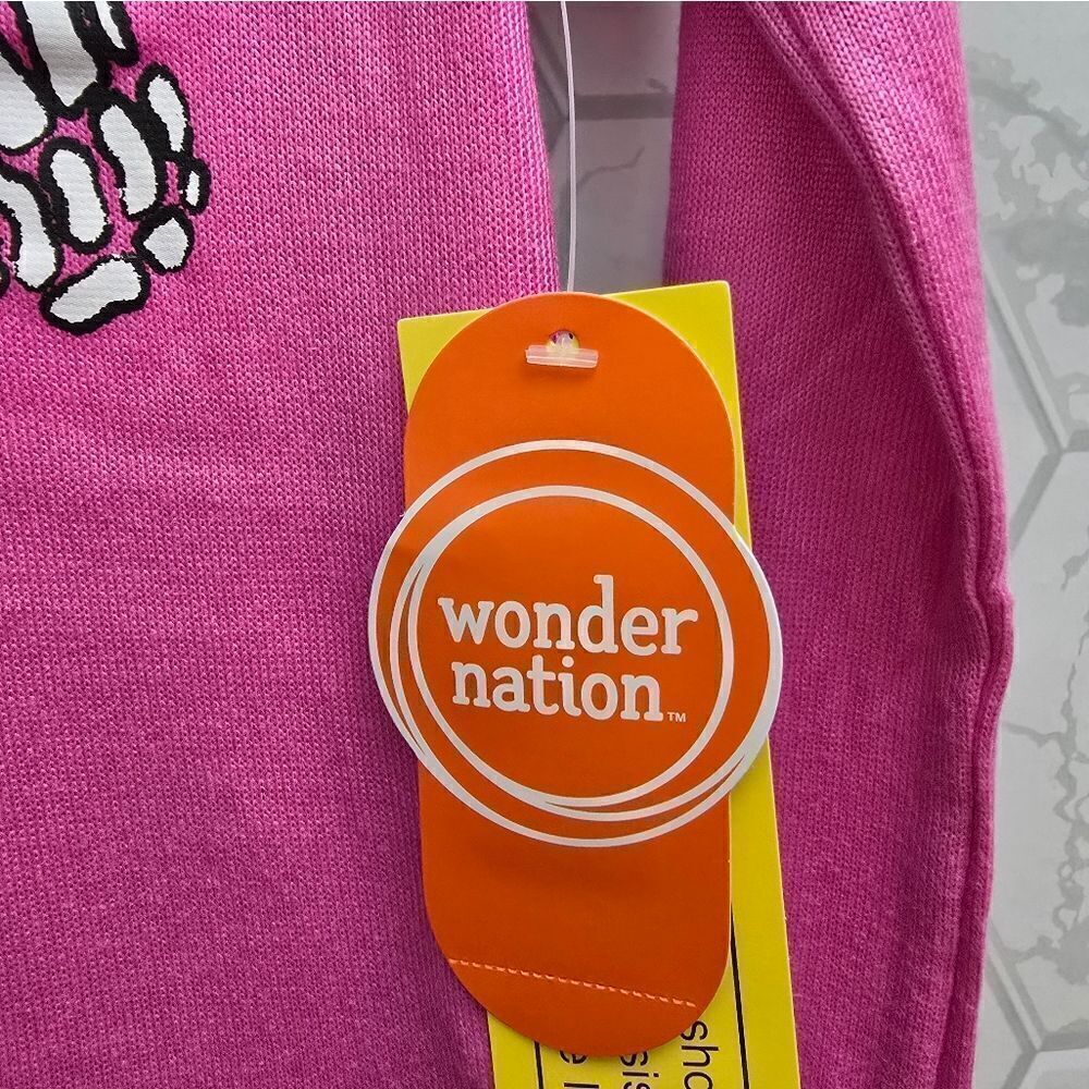 Wonder Nation Girls Halloween Tight Fit Long Sleeve 2 pc Pajama Set. - Picture 6 of 9